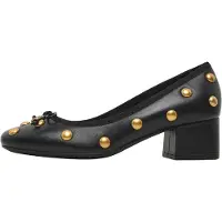 Michael Kors décolleté piper flex in pelle con tacco a blocco nero | Taglia 39