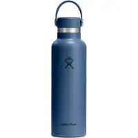 Hydroflask Standard Mouth with Standard Flex Cap Bottiglia termica (621 ml, blu)