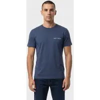 Timberland Y2k Lock Up Back Logo Ss Tee Dark Blue Taglia: L | Magliette basic Outlet | Uomo | Blu