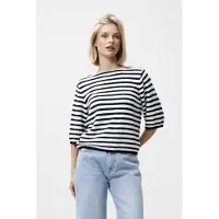 Catwalk junkie Short Sleeve Soft Striped Knit Black Taglia: 36 | Maglioni a maglia Outlet | Donna | Nero