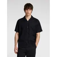 Selected Camicia A Maniche Corte Uomini Nero S