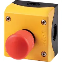 Eaton AP-Not-Aus-Pilztast. M22-PV/KC11/IY 1S/1Ö im M22/I1 IP66 Pilz rot M22-PV/KC11/IY (216525)
