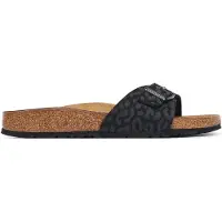 Birkenstock - Ciabatte in feltro sintetico - Madrid SYN Narrow Black per Donne in Pelle - Taglia 40 - Nero