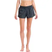 Arena Women's Water Prints Beach Short Pantaloncino da bagno Donna (XS, grigio)
