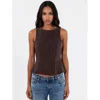 Hiccups for Kids Top marrone