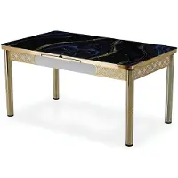 Xl Moebel Gmbh Tavolo da pranzo, nero, rettangolare, moderno, nuovo, lussuoso, elegante, confortevole