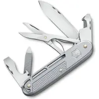 Victorinox Synergy X Alox Refined Collection 0.8226.26 Silver, coltellino svizzero