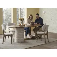 Xl Moebel Gmbh Sedia da pranzo in stile moderno, imbottitura morbida, beige, design elegante