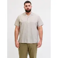 Jack&Jones PLUS Plus Size Camicia In Popeline Regular Fit
