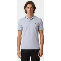 Paul Smith Slim Fit Polo Zeb Badge Grey Taglia: XS | Polo Outlet | Uomo | Grigio