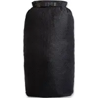 Savotta Rolltop Stuffsack 40L, mesh, nero
