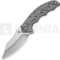 CIVIVI Coltello pieghevole Pentad, Black/White Vortex Micarta, Satin