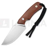 CIVIVI Gander C24058B-3, Satin Finished 14C28N, Guibourtia Wood coltello fisso, Matt Gentry design