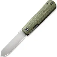 CIVIVI Sendy Spey Point, Milled Green/Red G-10, Satin