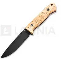 Böker DBK Bushfriend 2000, 121004, Cerakote 80CrV2, Curly Birch, coltello da bushcraft