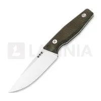 Böker Daily Knives AK4 121511 Green Micarta, coltello fisso, Alex Kremer design