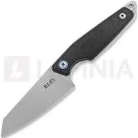 MKM Knives MKM Makro 2 Sheepfoot, Stonewashed, Black G10 coltello fisso, Jesper Voxnaes design