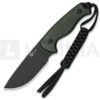 CIVIVI Timberbark, Green Micarta, Black Stonewash