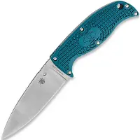 Spyderco Enuff 2 FB31PBL2 K390, Blue FRN, coltello fisso