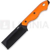CRKT Razel 4037ER Black Oxide D2, Orange G10, coltello fisso, Jon Graham design