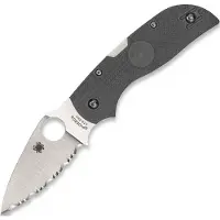 Spyderco Chaparral Lightweight, Gray FRN, SpyderEdge