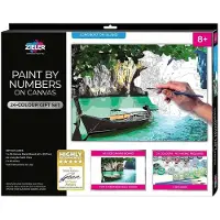 Zieler Artigianato Paint By Numbers Elephants