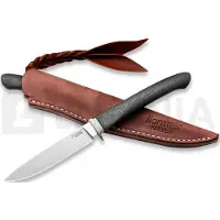 Lionsteel Ago AG1-CF Carbon Fiber, Titanium Guard, coltello fisso