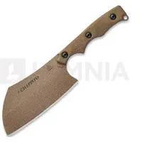Tops knives El Chappito ECPTO-01 Coyote Tan 1095, Green Canvas Micarta, coltello fisso, design di Leo Espinoza