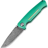 Böker Germany Coltello pieghevole 1969 Mach-1 Damast