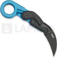 CRKT Coltello pieghevole Provoke Grivory, blu