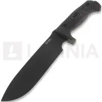 Lionsteel Coltello da sopravvivenza M7 Black Micarta, black blade