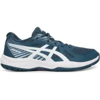 Asics per donna/ragazza. 1074A045 Scarpe Upcourt 6 GS verde scuro (36), Basso, Stringhe, Casual, Sportivo, Multisport, moda per bambini