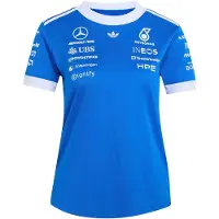 Adidas Maglia funzionale 'Mercedes-AMG Petronas Formula 1 Team' blu cielo / bianco