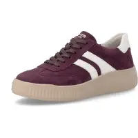 Remonte Sneaker bassa rosso violaceo / bianco