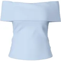 Pieces Top Off-shoulder | Blu | L