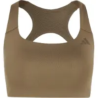 Adidas Reggiseno sportivo 'Optime' cachi / oliva