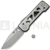 We Knife Tyro, Gray Titanium, Stonewash