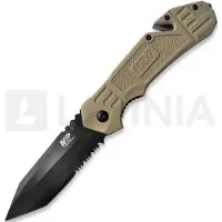 Smith & Wesson Coltello pieghevole M&P Linerlock A/O Tan