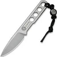CIVIVI Circulus C22012-2, Stonewashed 10Cr15CoMoV coltello da collo, Ostap Hel design