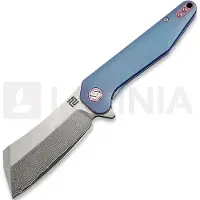Artisan Cutlery Coltello pieghevole Osprey Framelock Damascus, blu