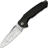 Bestech Nyxie - Damasteel - Titanium, nero