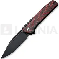 CIVIVI Coltello pieghevole Cachet Black Red G10