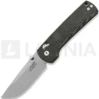 The James Brand Coltello pieghevole The Kline - Black / Stainless / Micarta / Straight