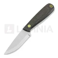Brisa Coltello da collo Necker 70 Scandi, bison micarta