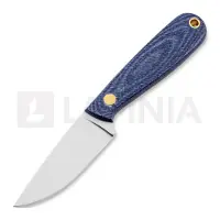 Brisa Coltello da collo Necker 70, Flat, blue jeans micarta, kydex