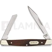 Buck Coltello pieghevole Deuce Wood Handles