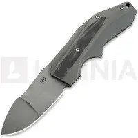 We Knife Coral, Gray Ti/Marble Carbon Fibre, Stonewash