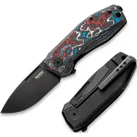 Lionsteel Coltello pieghevole Nano, Nebula CF