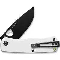The James Brand Coltello pieghevole The Folsom - Bone / Black / G10 / Straight