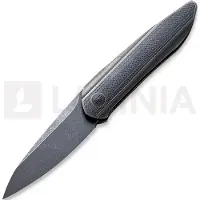 We Knife Coltello pieghevole Black Void Opus, black ti with black G10 inlay